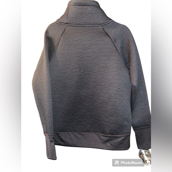 Athleta Jacquard Elevation Quilted Pullover Funnel Neck - Picture 3 of 5